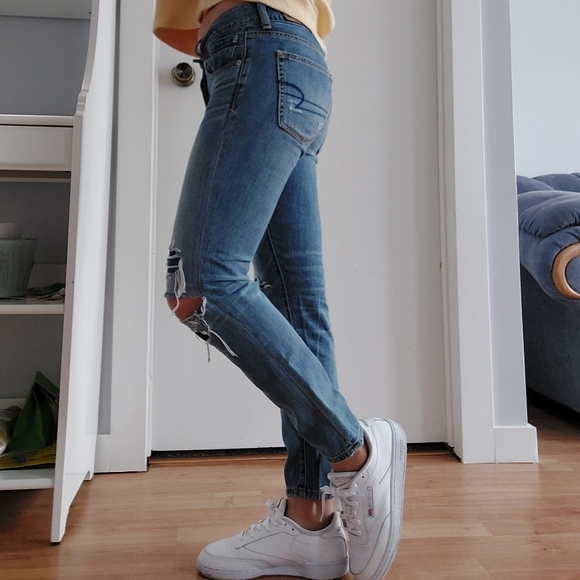 American Eagle Jeans, model: Boy crop - Picture 2 of 6